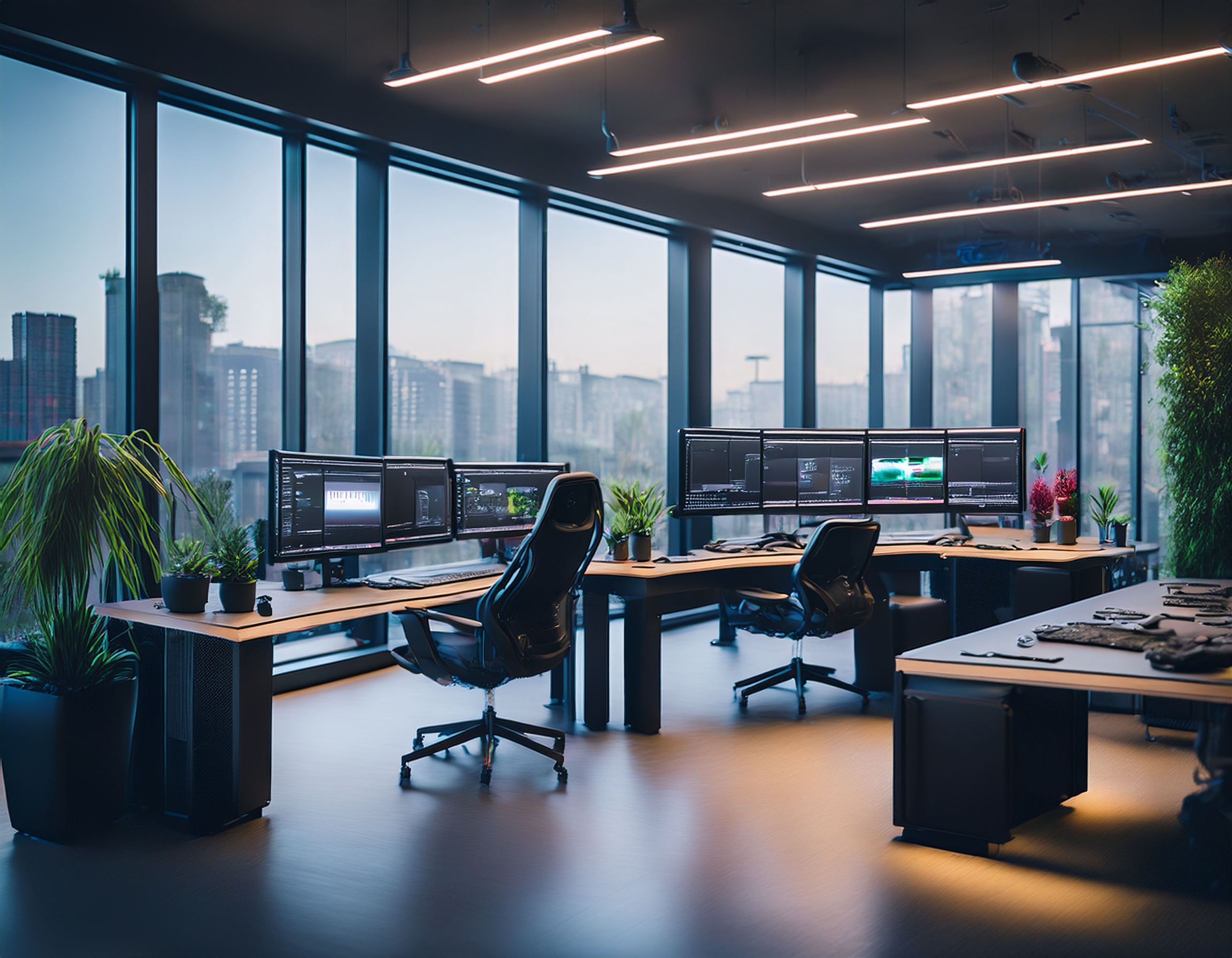 Moderne Arbeitsumgebung der Steuerkanzlei Bernd Rumpf