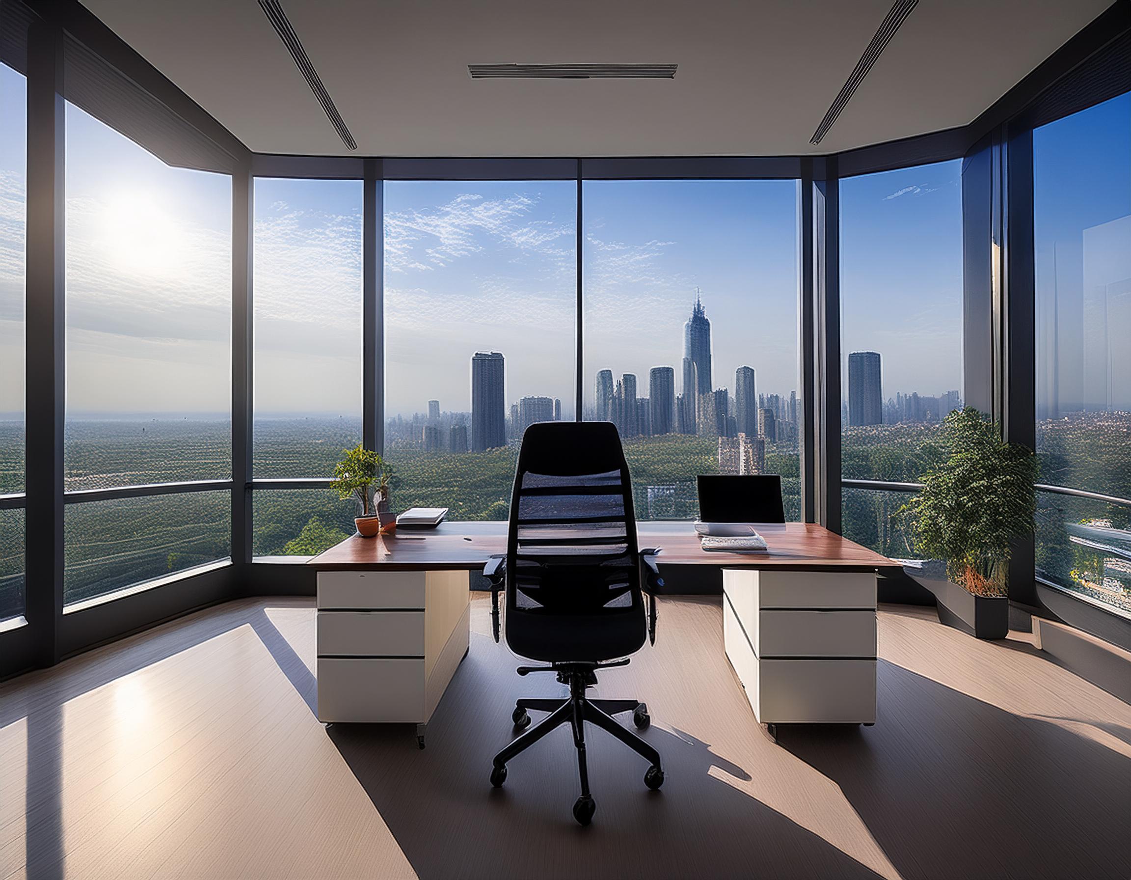Elegantes Büro der Steuerkanzlei in Frankfurt am Main, das Professionalität und Expertise ausstrahlt.